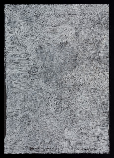 Nyapanyapa Yunupiŋu untitled, 2018; 5516-18; paint pen on clear acetate; 84 x 60 cm; enquire