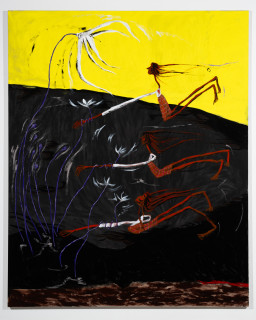 Mia Boe Harvest, 2026; acrylic on linen; 243 x 197 cm; enquire