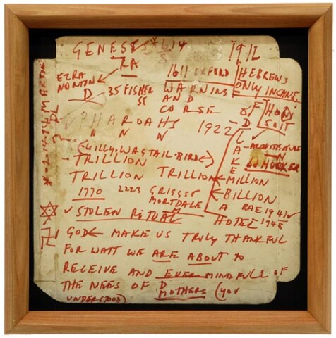 Hany Armanious Pizza Box, 1989; Inkjet print on paper; 50 x 50.5 cm; edition of a trillion trillion; Edition of 10; enquire