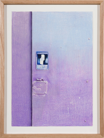 Callum Morton Door #10, 2025; pencil and gouache on paper; 42 x 30 cm; more info; enquire