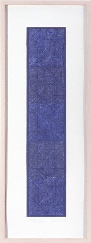 Savanhdary Vongpoothorn Jalakkhika, 1996; acrylic on paper; 100 x 35 cm; enquire