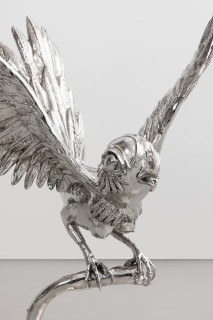 Del Kathryn Barton fly my love, 2025; stainless steel; 71 x 40 x 61 cm; Edition of 5 + 5 AP; enquire