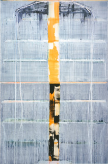 John Firth-Smith On End, 2004; oil on linen; 366 x 244 cm; two panels; enquire