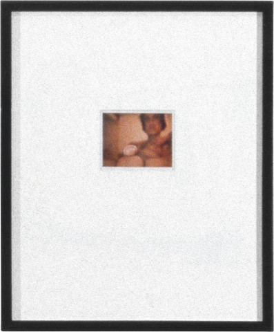 Robert Mapplethorpe Sam Wagstaff, 1973; Polaroid; 9 x 11 cm; enquire