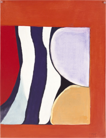 Sam Atyeo Zebra, 0; gouache on paper; 65 x 50 cm; enquire