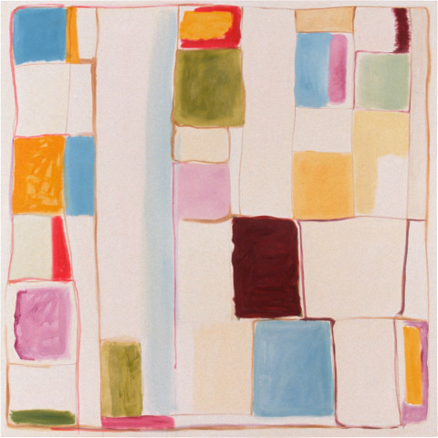 Angela Brennan Undo IV, 1997; oil on canvas; 152 x 152 cm; enquire