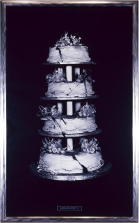 Anne MacDonald Amour/Mort V, 1988; photographic collage; 172.6 x 107.6 cm; enquire