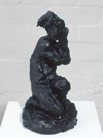 Linda Marrinon Neapolitan Fisherman, 1998; from the series Sculpture For The Home; Terracotta tinted to resemble bronze; 33 x 17 x 18 cm; enquire
