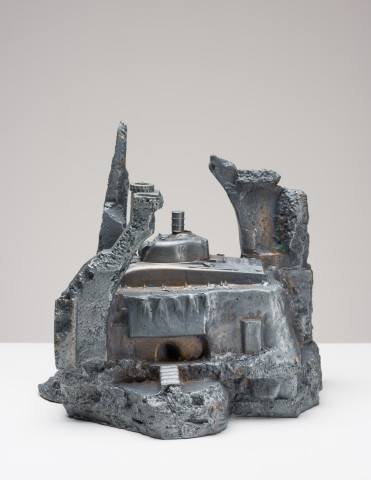 Fiona Hall Castles of Lost Destinies, 2015; Cat no. 16; Bronze; 26 x 26 x 23 cm; enquire