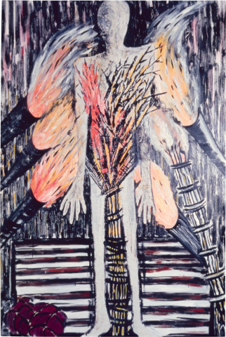 Susan Rankine Torch Song, 1983; oil and wax on canvas; 180 x 125 cm; enquire