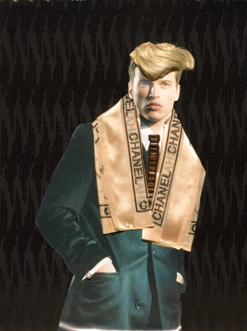 Jacqueline Fraser That sick B-Grade Douglas Gordon groupie has the mind of a newt, 2007; mixed media; 103 x 77.5 x 16 cm; enquire