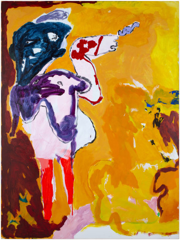 Tom Polo Navigate Elsewhere, 2019; acrylic on canvas; 183 x 137 cm; enquire