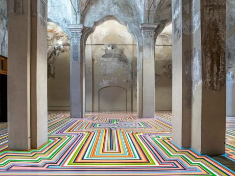 EXHIBITION: Jim Lambie presents 'Zobop' at Musei Civici in Como
