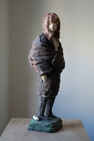 Linda Marrinon Voltaire, 2010; painted plaster ; 81 x 25 x 32 cm; enquire
