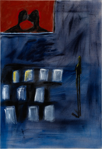 Mia Boe Here’s Where The Story Ends, 2025; oil on linen; 81 x 56 cm; enquire