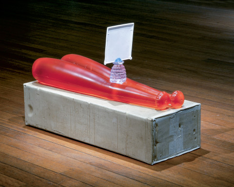 Hany Armanious Sphinx, 2009; cast pigmented polyurethane resin; 50 x 50 x 30 cm; enquire