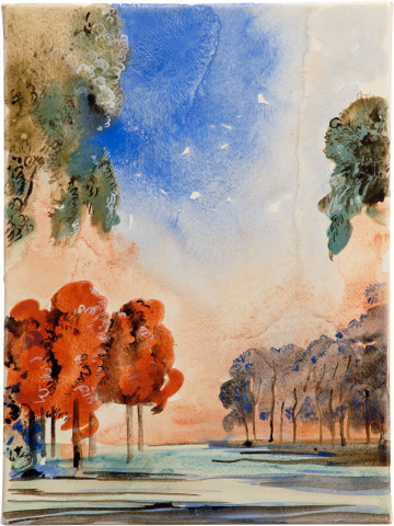 Mandy Martin Salvadoresque 3, 2006; mixed media, pigment and acrylic on paper; 40 x 30 cm; enquire