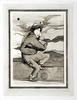 Linda Marrinon Untitled, 2005; watercolour on paper and mount board; 53 x 41 cm; enquire