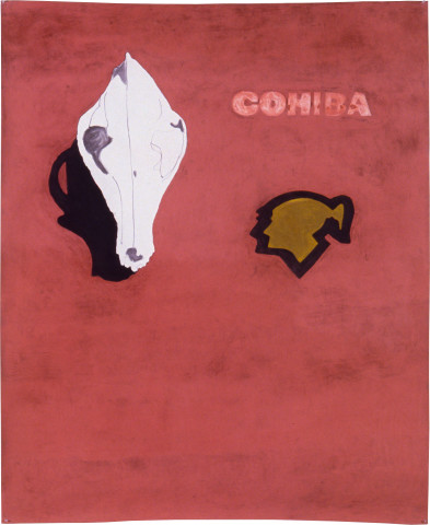 Fiona Foley COHBA, 1994; pastel, ink, oxide and charcoal on paper; 182 x 150 cm; enquire