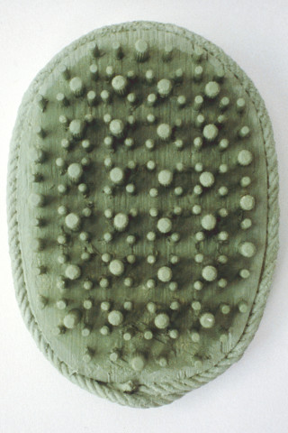 Hilarie Mais Poet, 1984; from the series Past Imperfect; timber and surface media; 29 x 19 x 6 cm; enquire