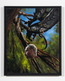 Louise Hearman Untitled #1564, 2025; oil on masonite; 75 x 61 cm; enquire