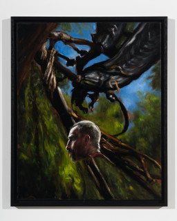 Louise Hearman Untitled #1564, 2025; oil on masonite; 75 x 61 cm; enquire