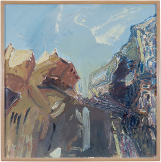 Kevin Connor Afternoon Near Broadway, 1985-86; oil on Belgian linen; 92 x 92 cm; enquire