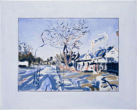 Gunter Christmann Fast Approach, 1989; oil on canvas; 61 x 76 cm; enquire