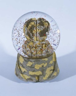 Fiona Hall Lesion, 2004; mixed media; music: I'd like to teach the world to sing in perfect harmony; 15 x 10 x 10 cm; Edition of 1000; enquire