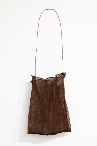 Lorraine Connelly-Northey Narrbong, 2019; CONNL - 0023; rusted bed base wire; 173 x 57 x 27 cm; enquire