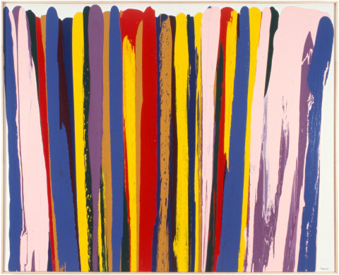 Dale Frank White Fang, 1998; acrylic on linen; 190 x 240 cm; enquire
