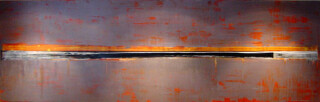 John Firth-Smith Spanning, 2002; Oil on linen; 5 ft x 15 ft; enquire