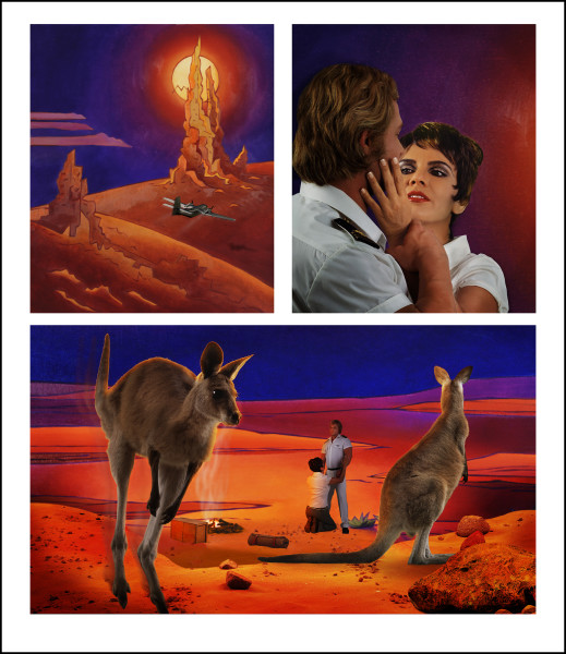 Tracey Moffatt Adventure Series 5, 2004, colour print on Fujiflex paper, 132 x 114 cm, edition of 25