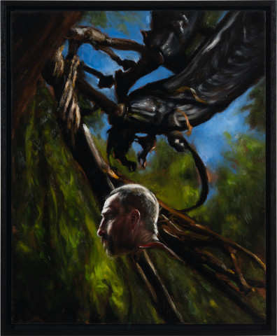 Louise Hearman Untitled #1564, 2025; oil on masonite; 75 x 61 cm; more info; enquire