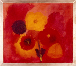 Elizabeth Newman Flowers, 1988; oil on canvas; 60.5 x 50.5 cm; enquire