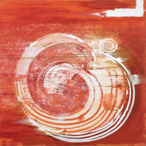 John Firth-Smith Wind II (Westerly), 2012; oil on linen; 4' x 4' (121.9 x 121.9 cm); enquire