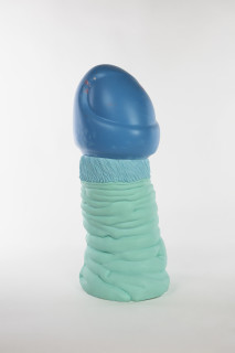 Patricia Piccinini Ardent Couple, 2025; silicone, polyurethane; 65 x 64 x 70 cm; From a suite of 3 colour variations; enquire