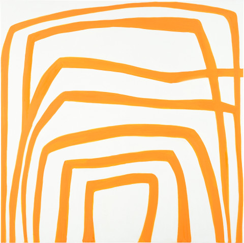 Angela Brennan Cadmium Yellow Deep, 2005; oil on linen; 180 x 180 cm; enquire