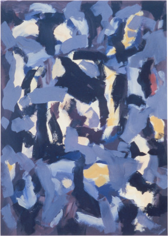 David Aspden Gemini, 1985; acrylic on paper; enquire