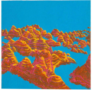 Nell Bungle Bungles, 2003; acrylic on canvas; 25.5 x 25.5 cm; enquire