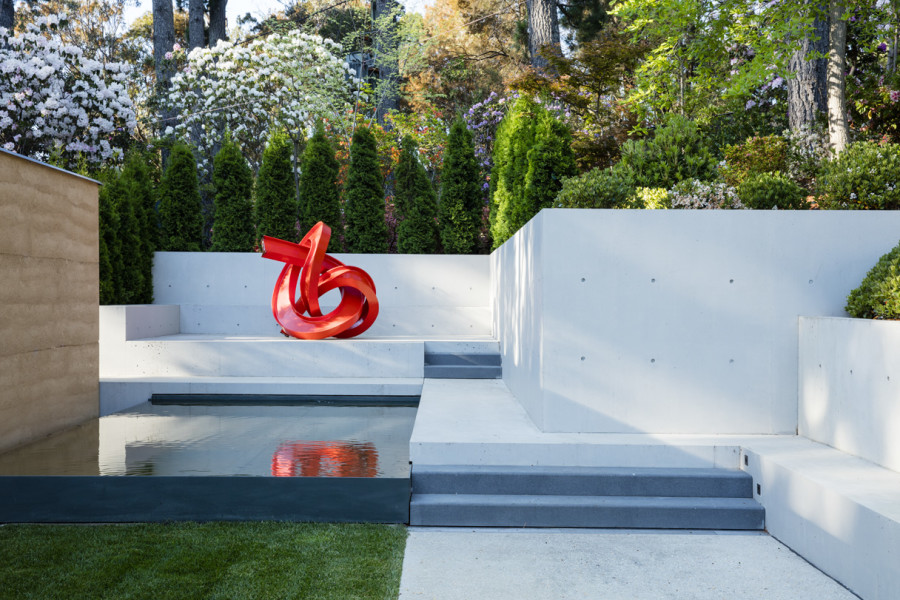 Installation view, James Angus, Pirramimma Commission, Blue Mountains, NSW, 2014