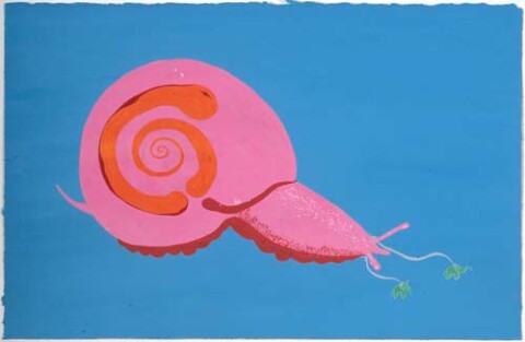 Nell STOP, STOP, HURRY, HURRY, 2004; gouache on paper; 22.2 x 34.1 cm; enquire
