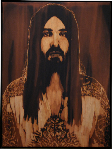 David Noonan Untitled, 2005; fabric painting; 63.5 x 48 x 6.5 cm; enquire