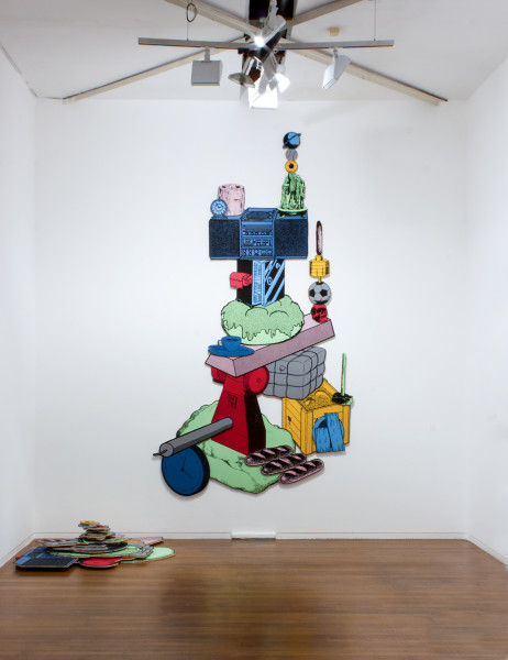 Exhibition view, Teppei Kaneuji, Daydream with Gravity, Roslyn Oxley9 Gallery (7 April — 30 April 2016)