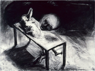 Ken Unsworth Untitled, 1987; charcoal on paper; 76 x 102 cm; enquire