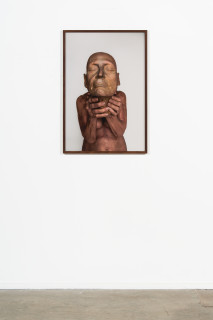 installation view; Julie Rrap Un-Becoming Monuments #8, 2026; digital print on metallic rag paper; 93.5 x 64 cm; Edition of 5 + 2 AP; enquire