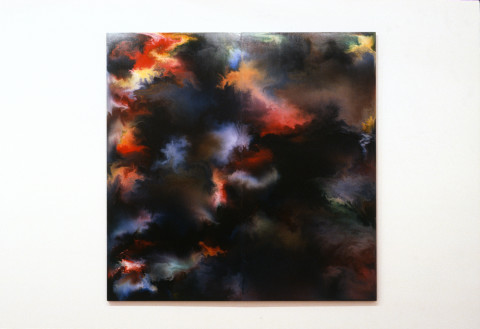 Shaun Wake-Mazey Light the Way, 1992; oil on plywood; 244 x 244 cm; enquire