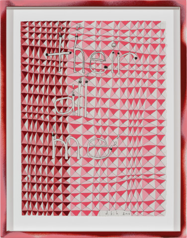 Del Kathryn Barton their all me, 2010; ink and gouache on paper; 46 x 36 cm; more info; enquire