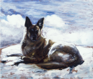 Louise Hearman Untitled #  896, 2002; oil on masonite; 60 x 71 cm; enquire