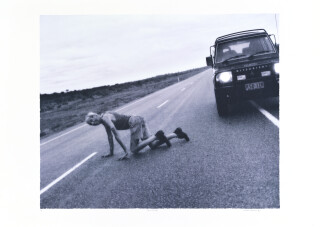 Tracey Moffatt Up In The Sky  # 4, 1997; off set print; 61 x 76 cm; 72 x 102  paper size; Edition of 60 + AP 8; enquire